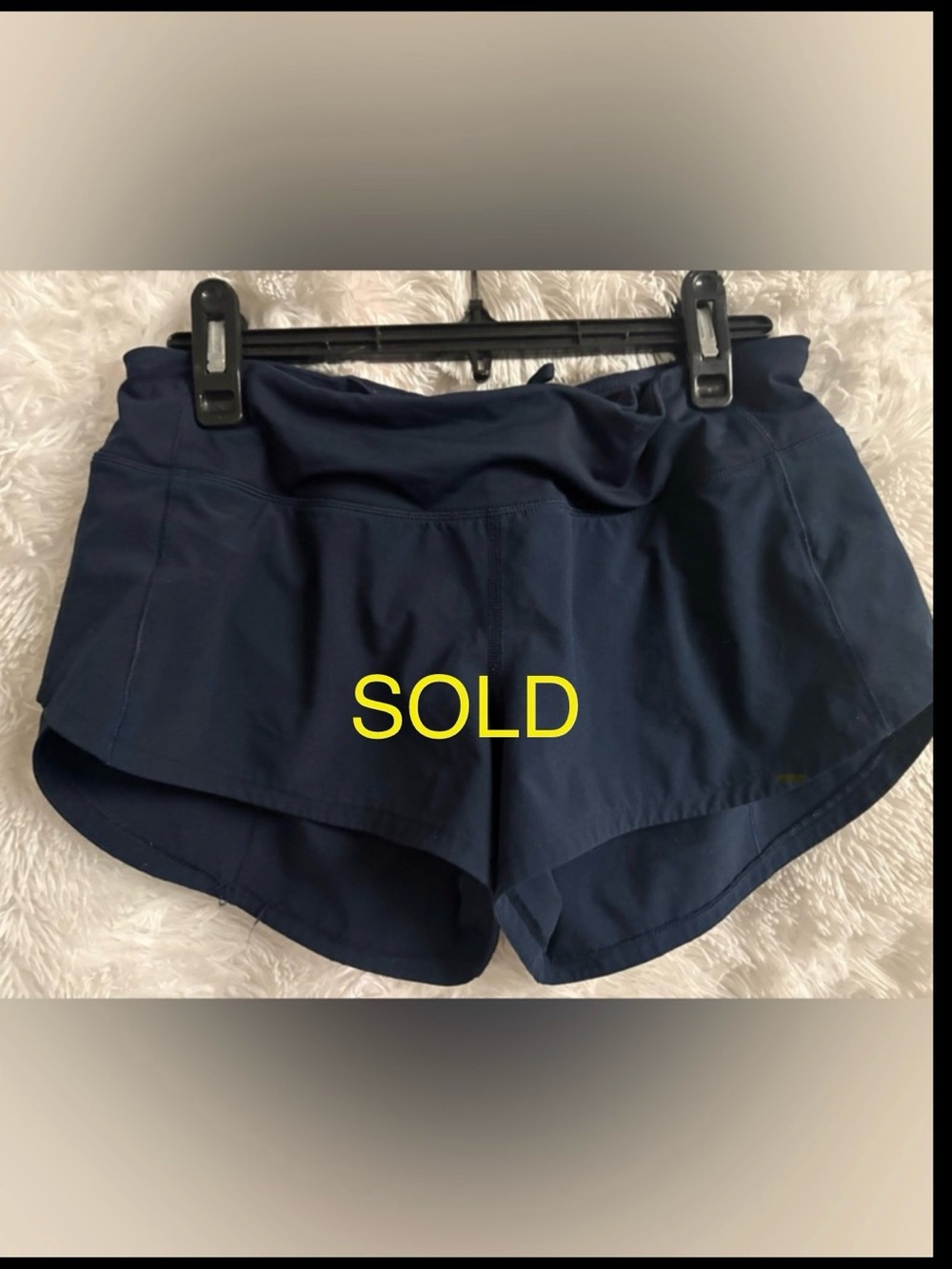 Lululemon Navy Women’s Athletic Shorts
